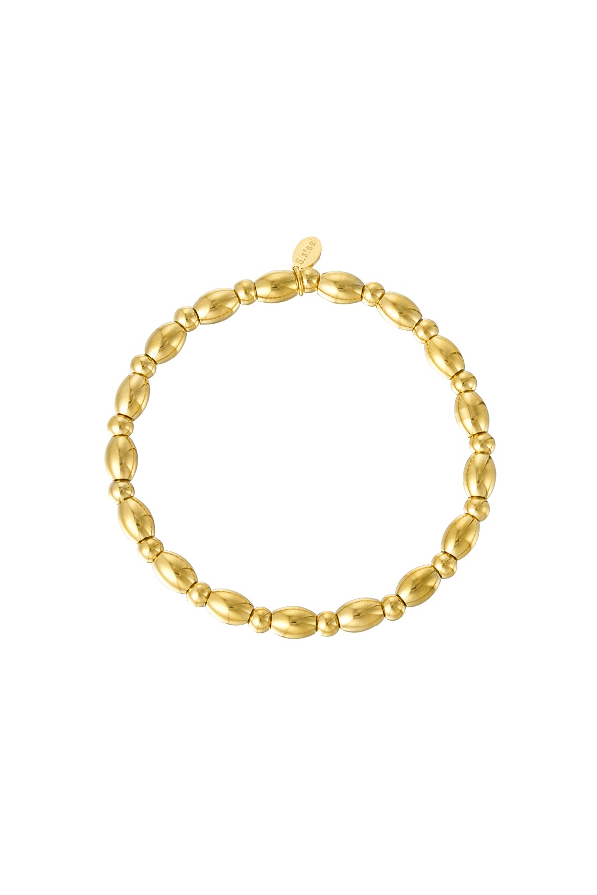 Armband met Kraaltjes goud