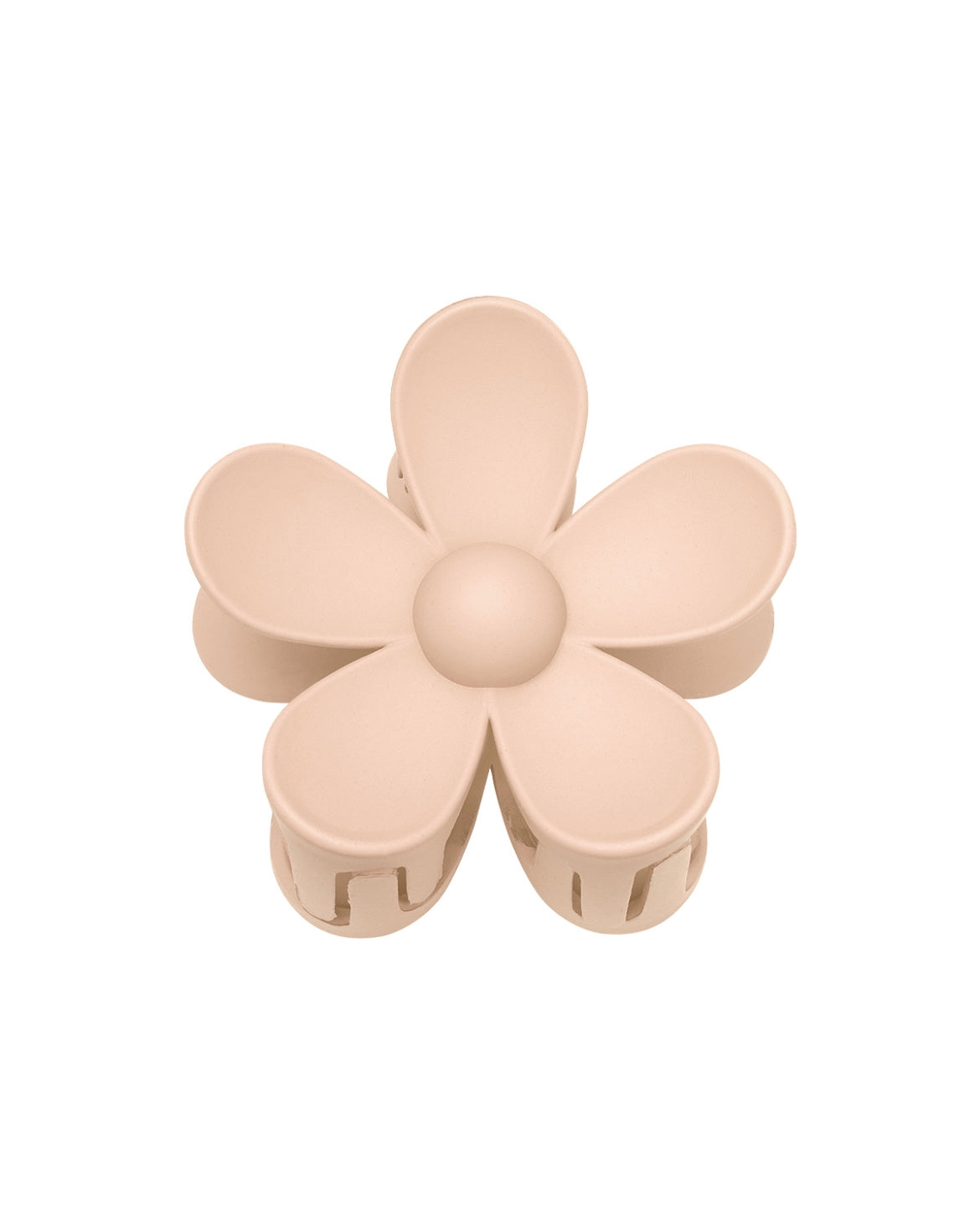 Haarclip bloem Nude