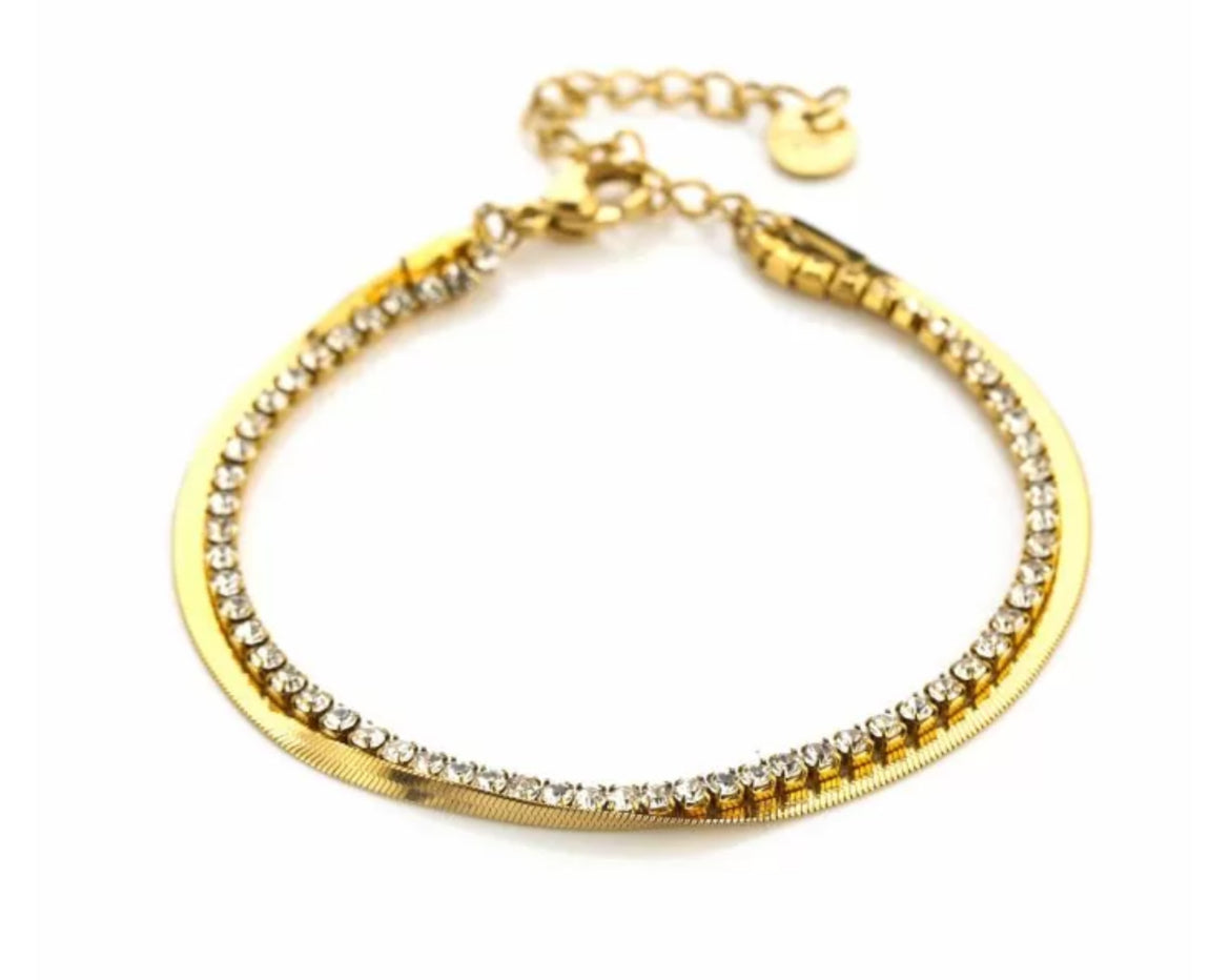 Armband elo goud
