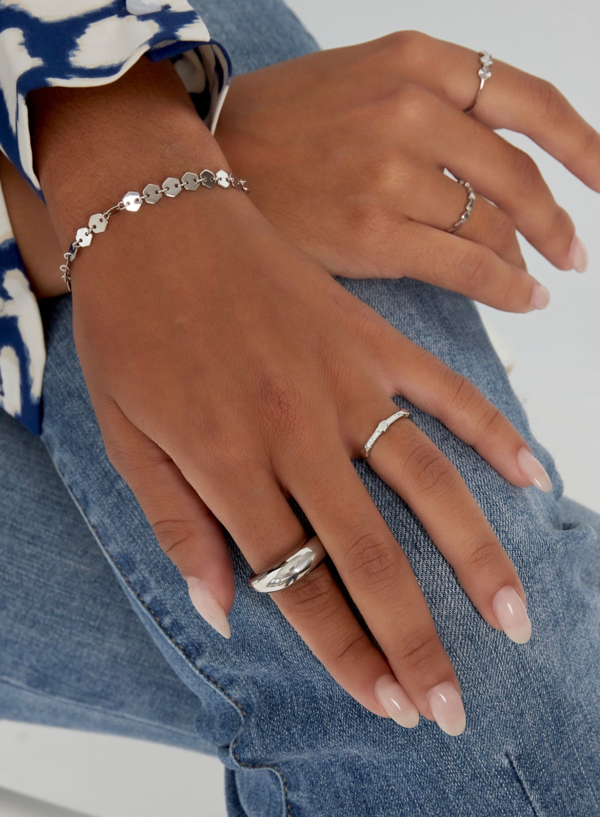 Ring Maya zilver