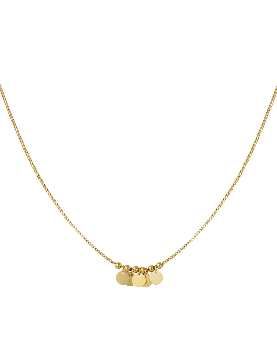 Ketting Jennie goud