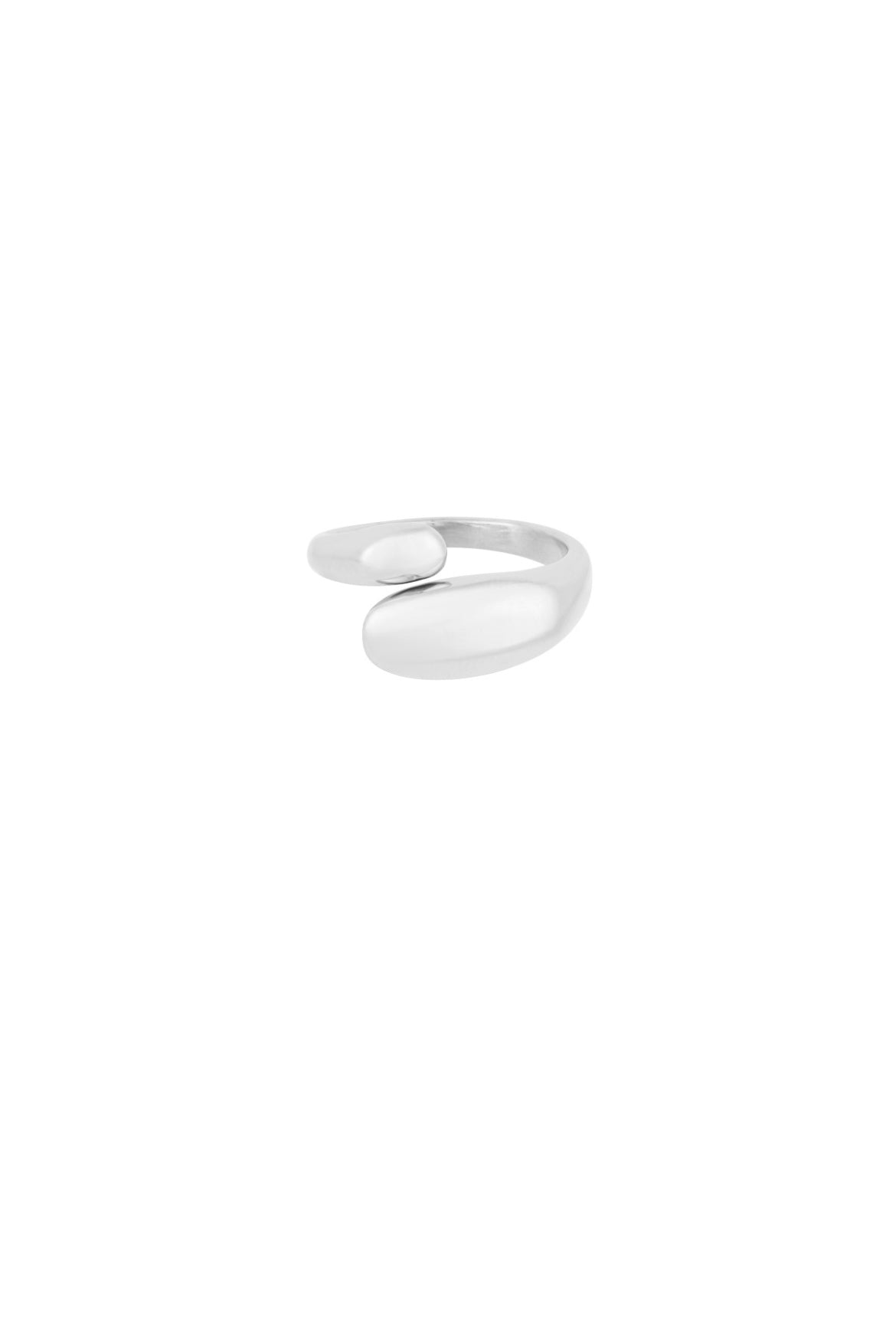 Ring dubbel zilver