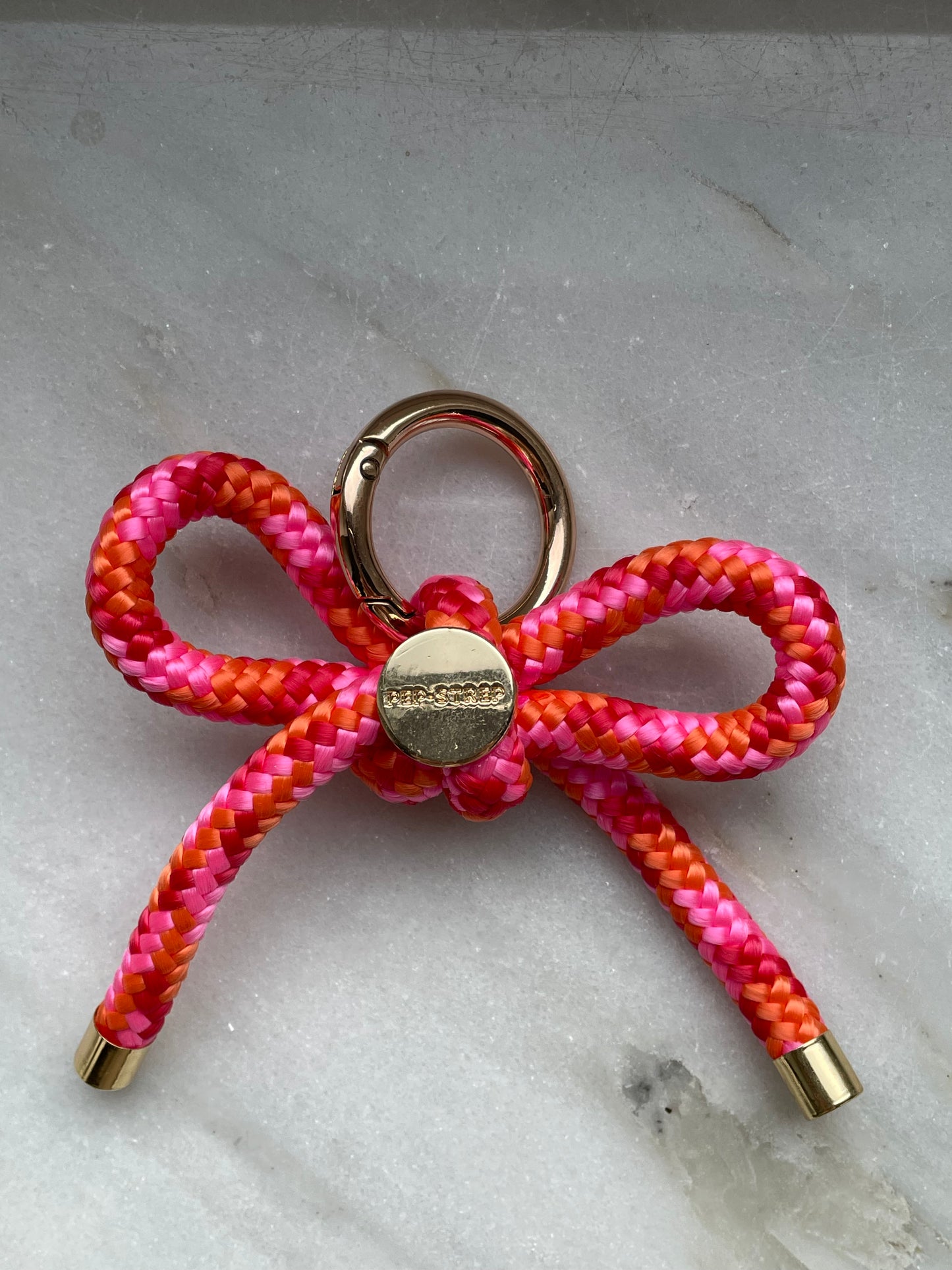 Bag charm Candy swirl