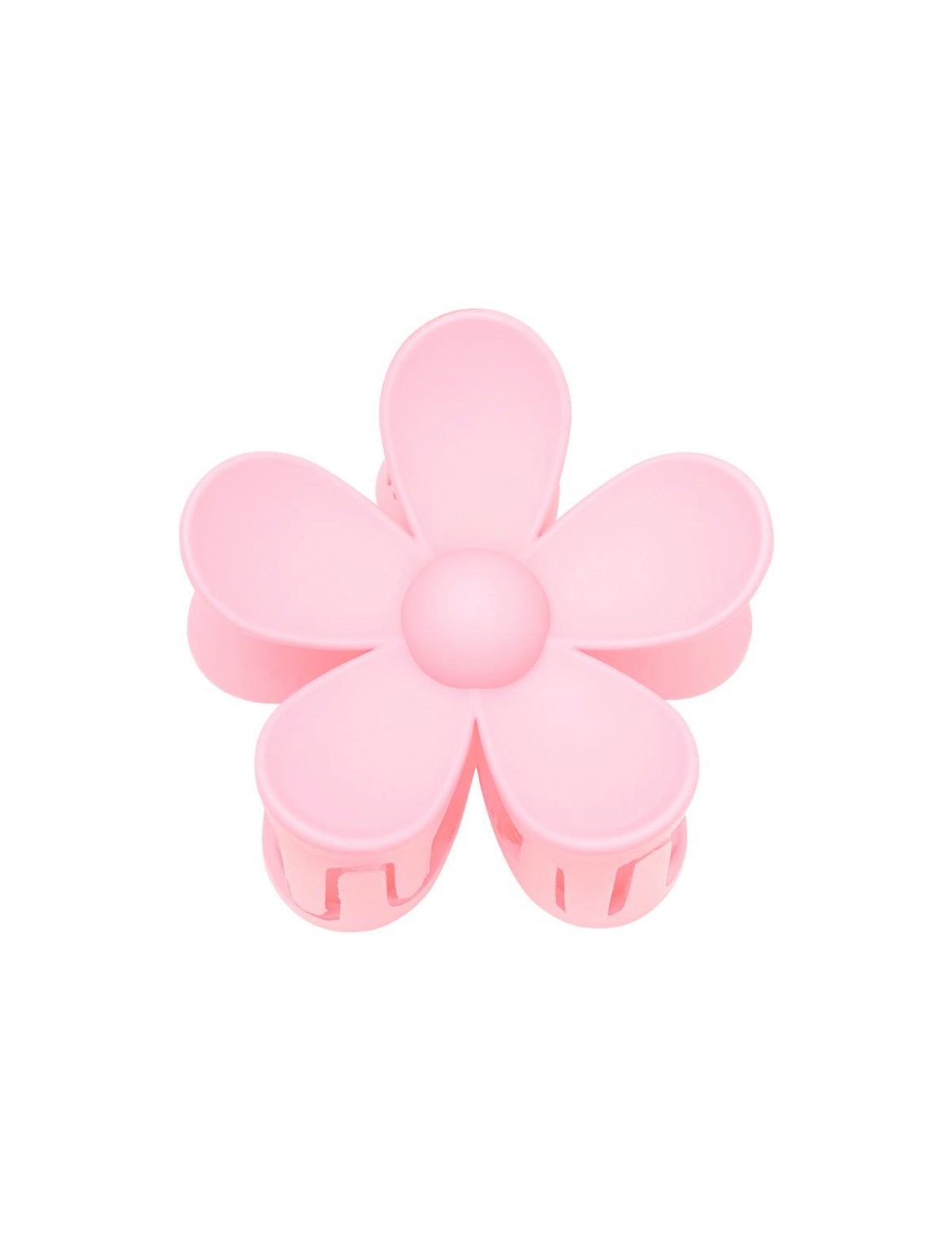 Haarclip bloem pink