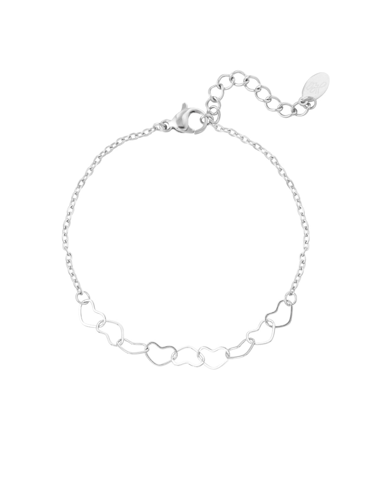 Armband zina zilver