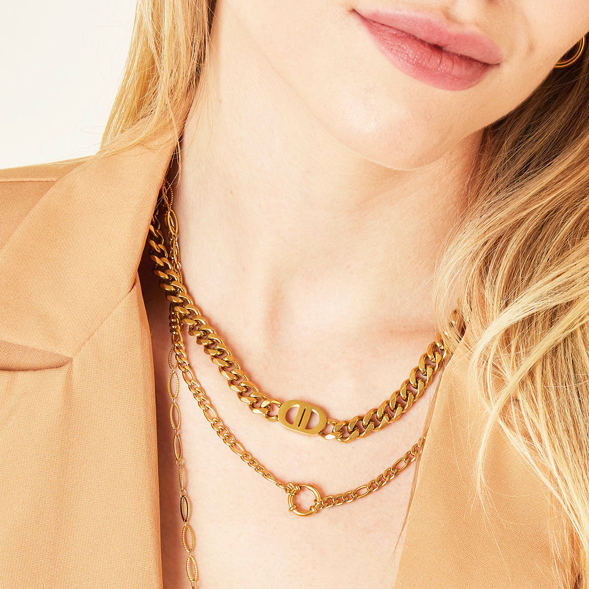 Ketting Good life Goud