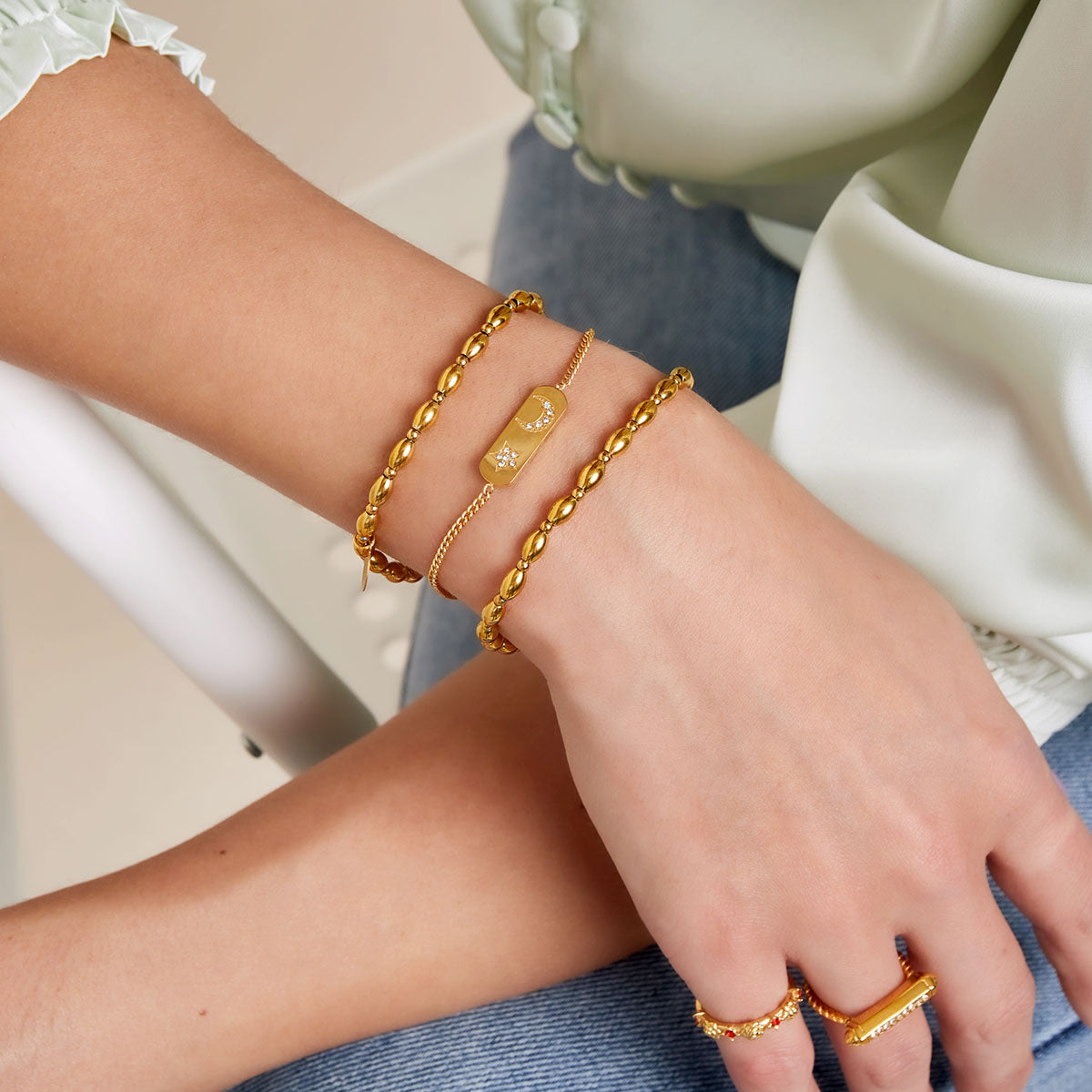 Armband Lune zilver