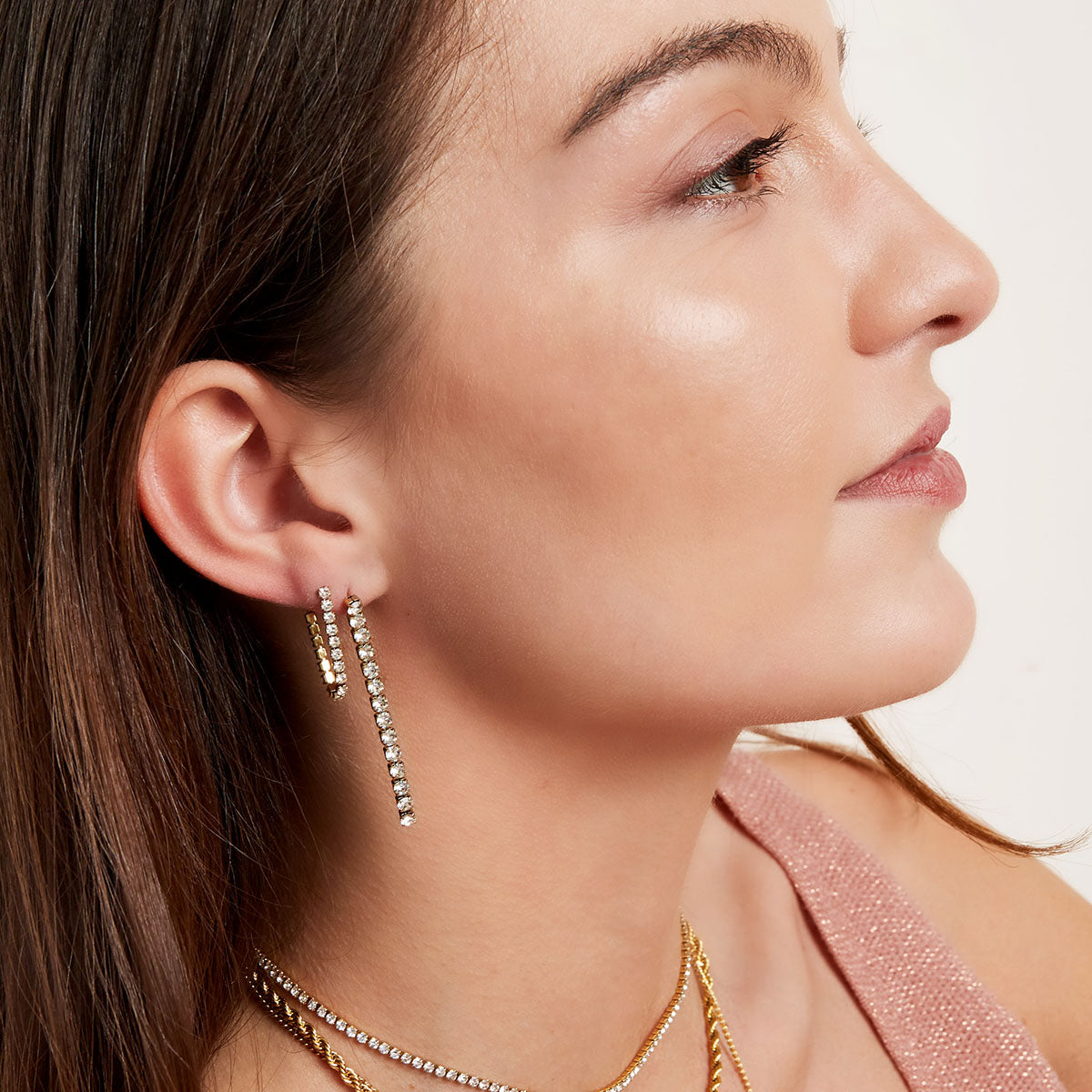 Oorbellen Glam zilver