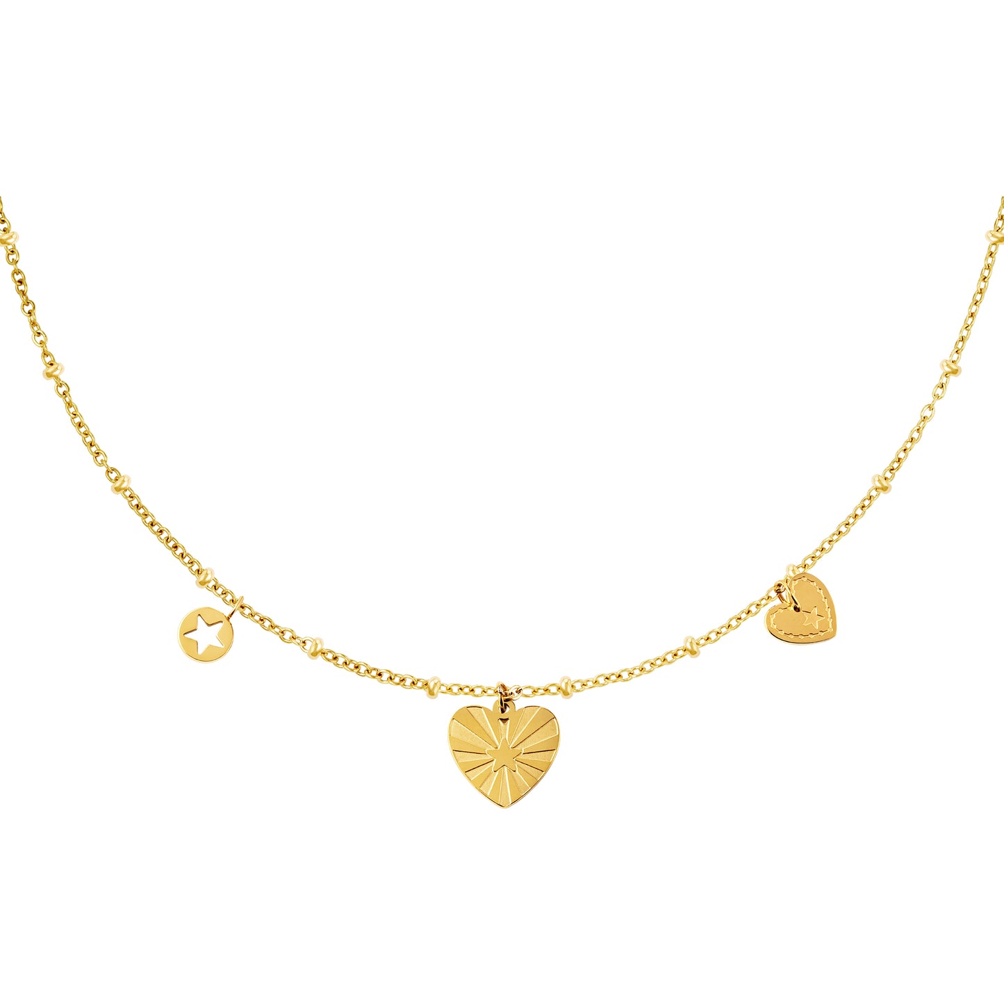 Ketting charms goud