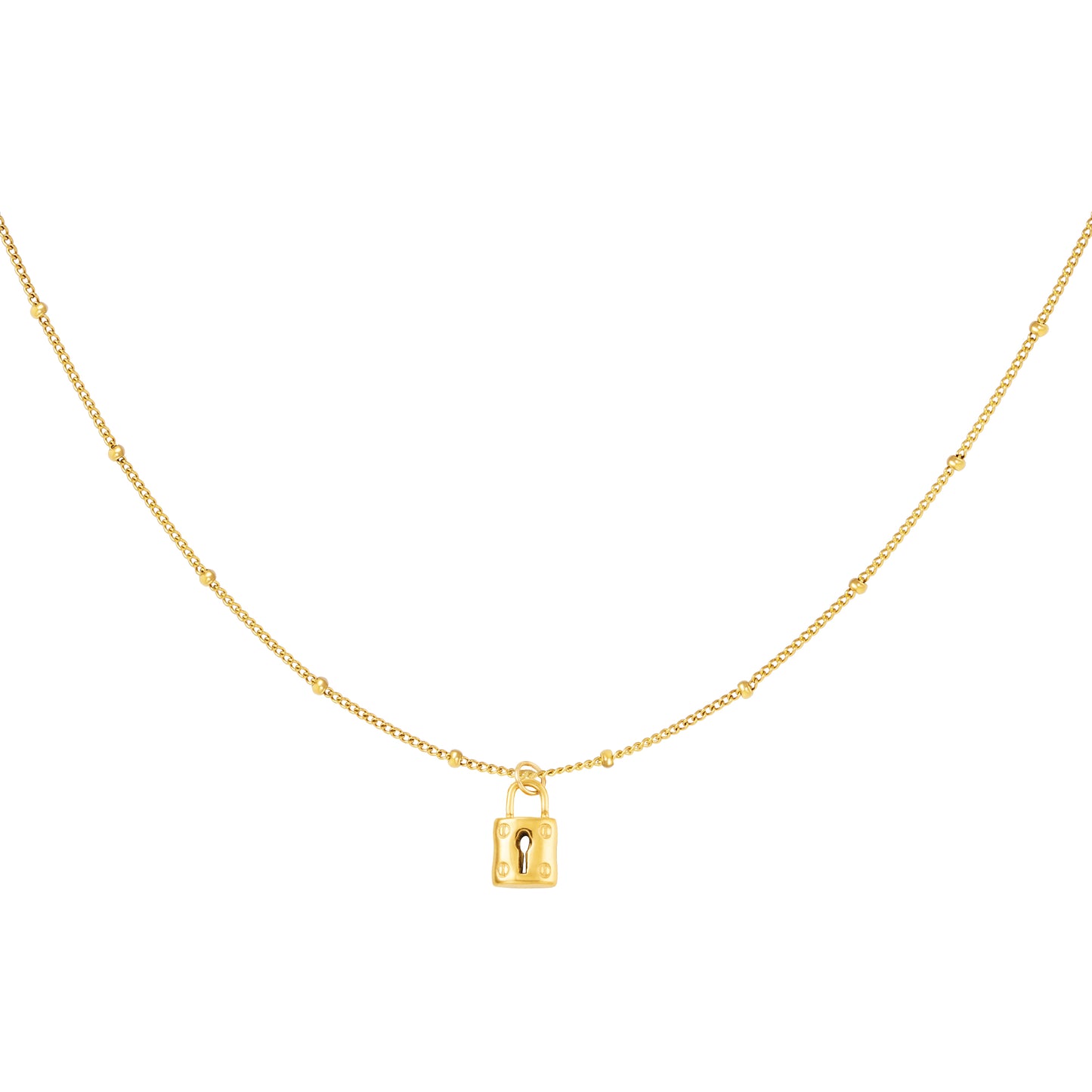 Ketting Lock Goud