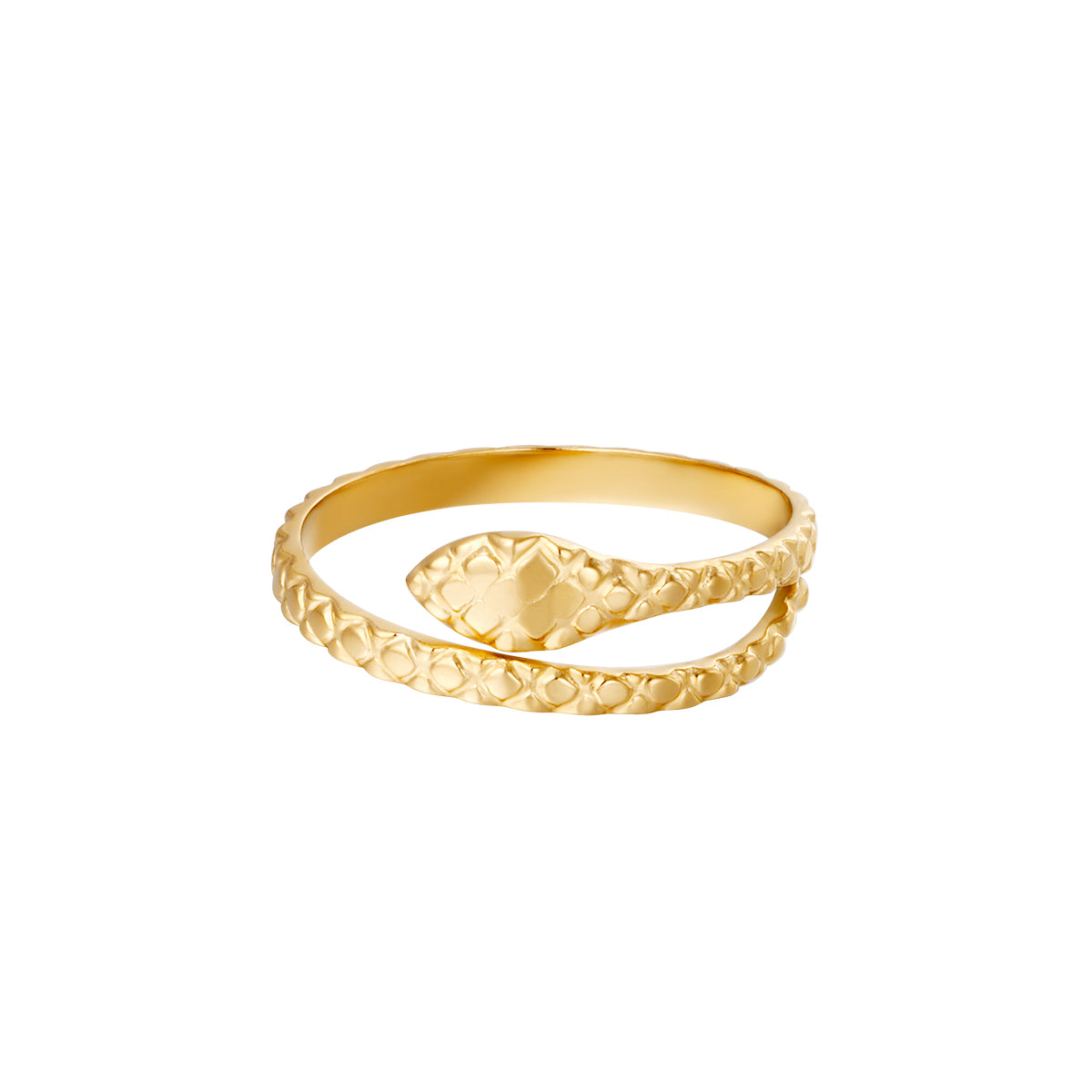Ring little snake goud