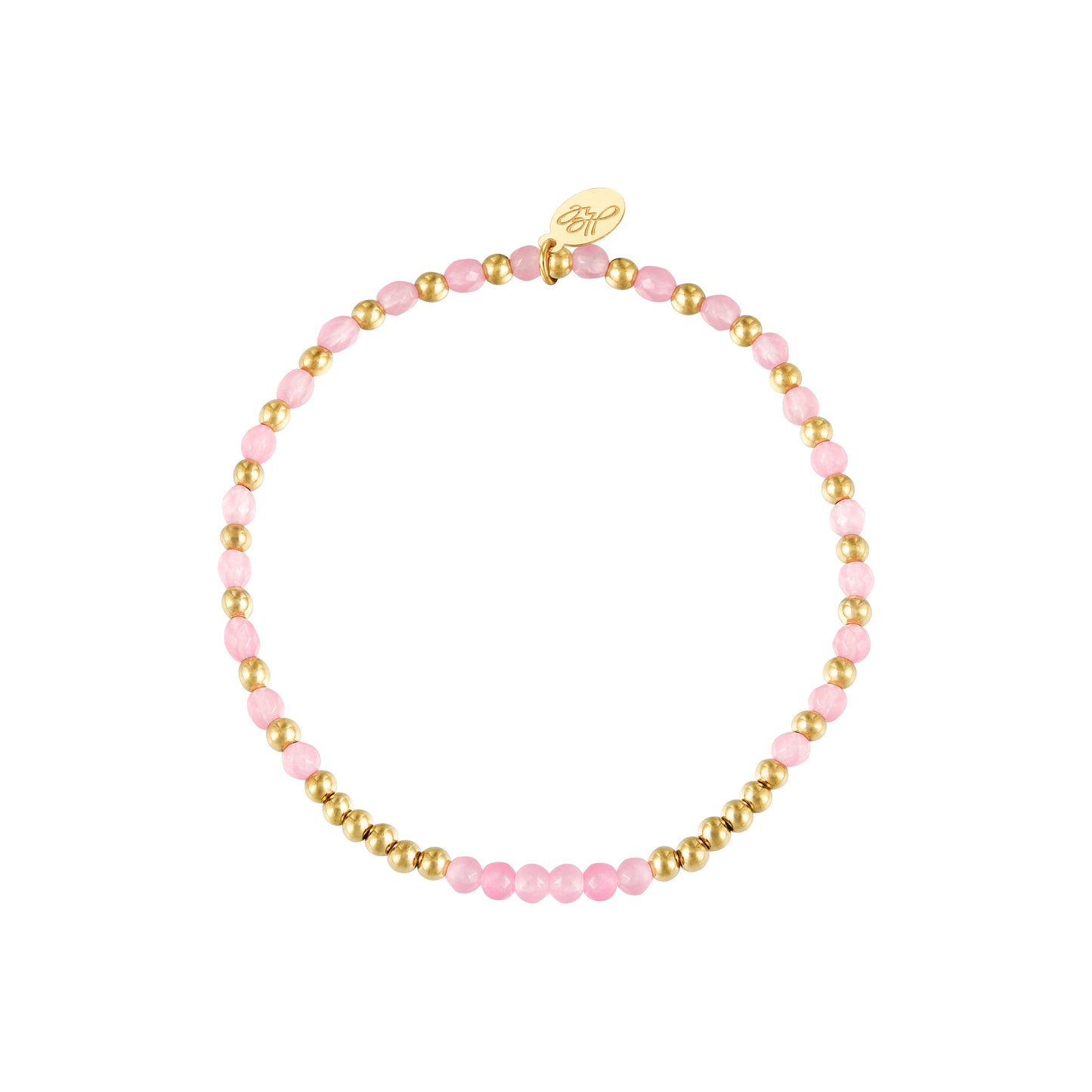 Armband boho roze