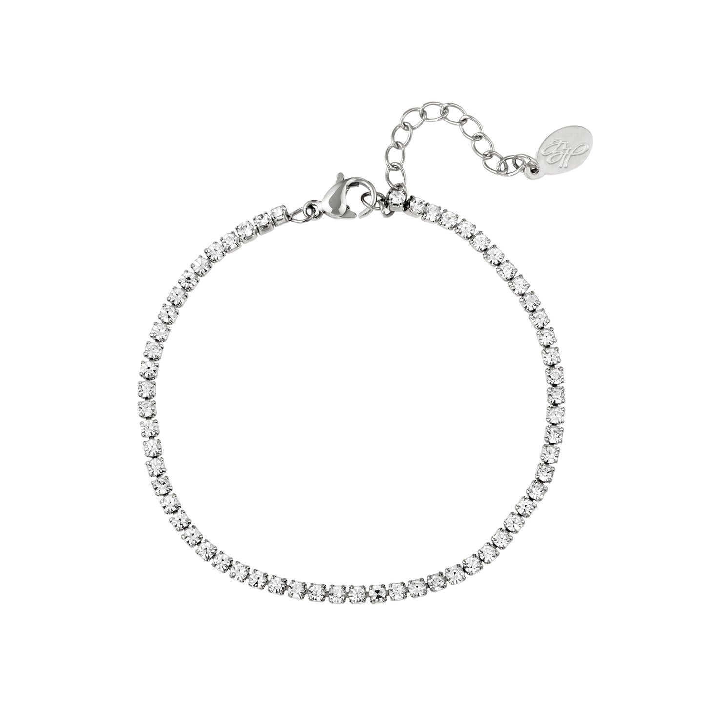 Armband Mikki wit zilver