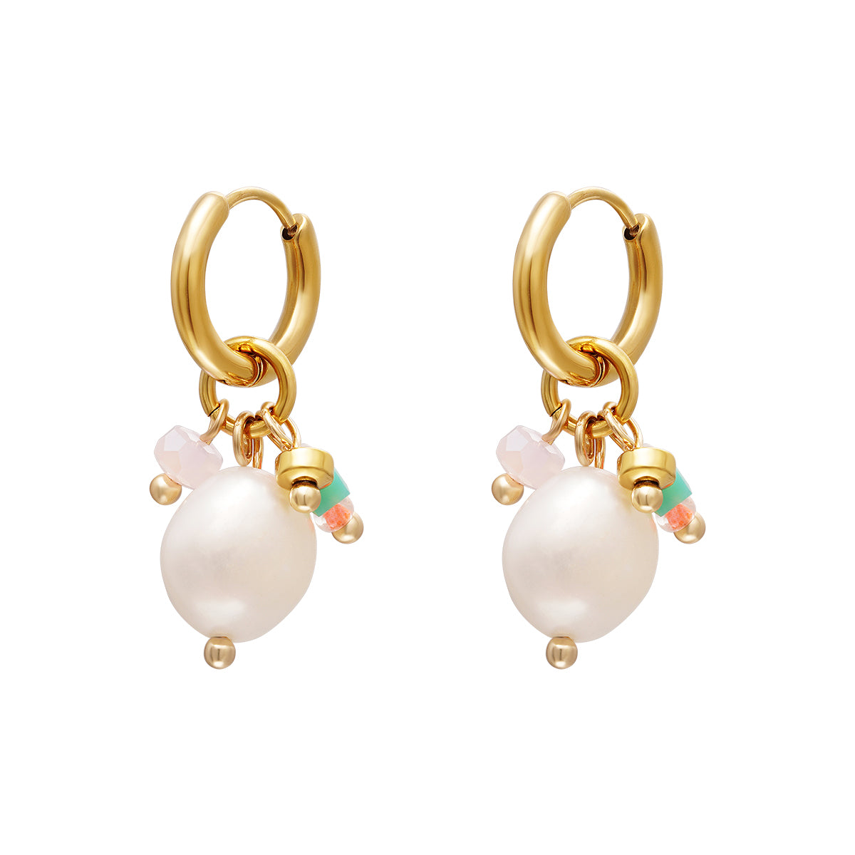 Oorbellen happy pearls