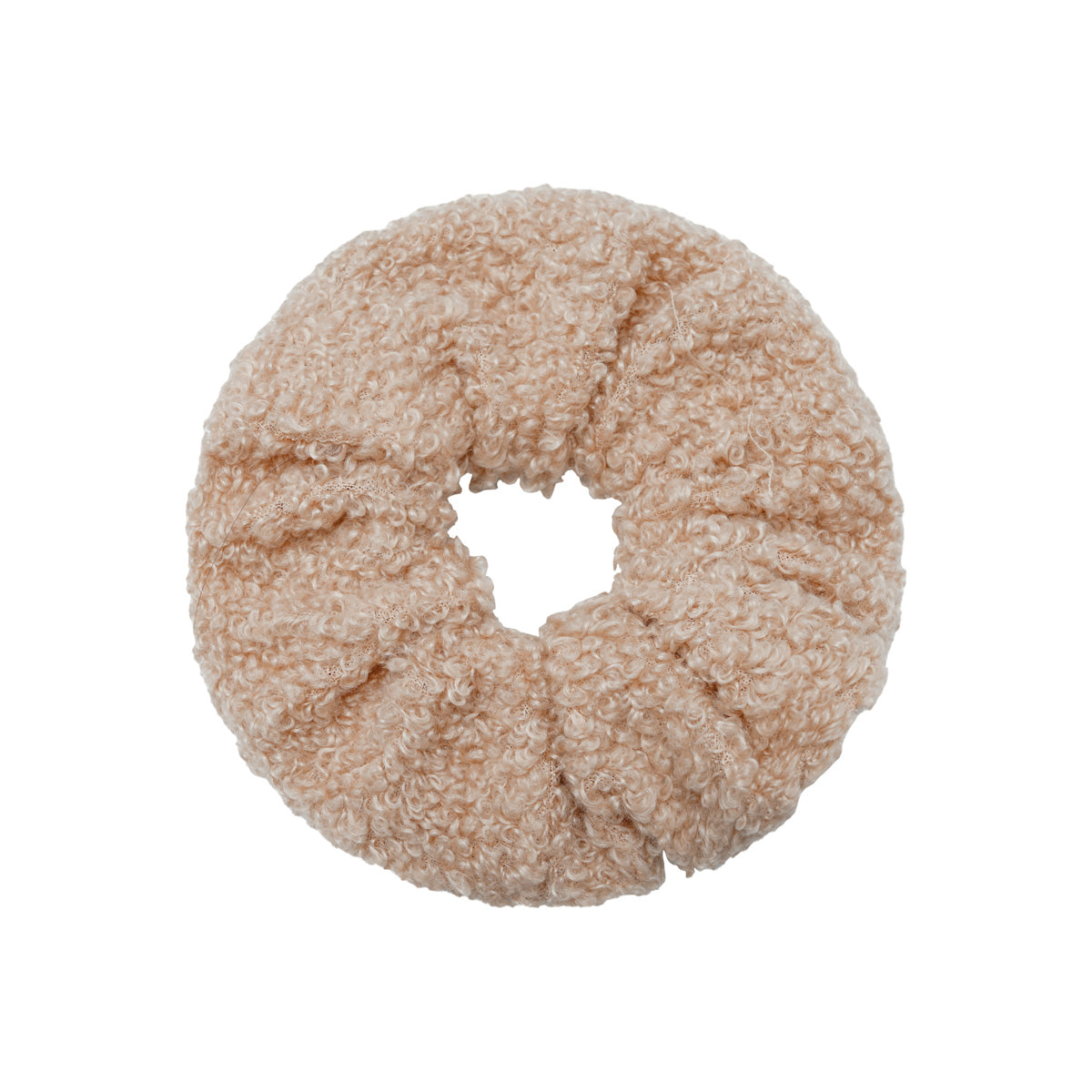 Scrunchie Soft Teddy Beige