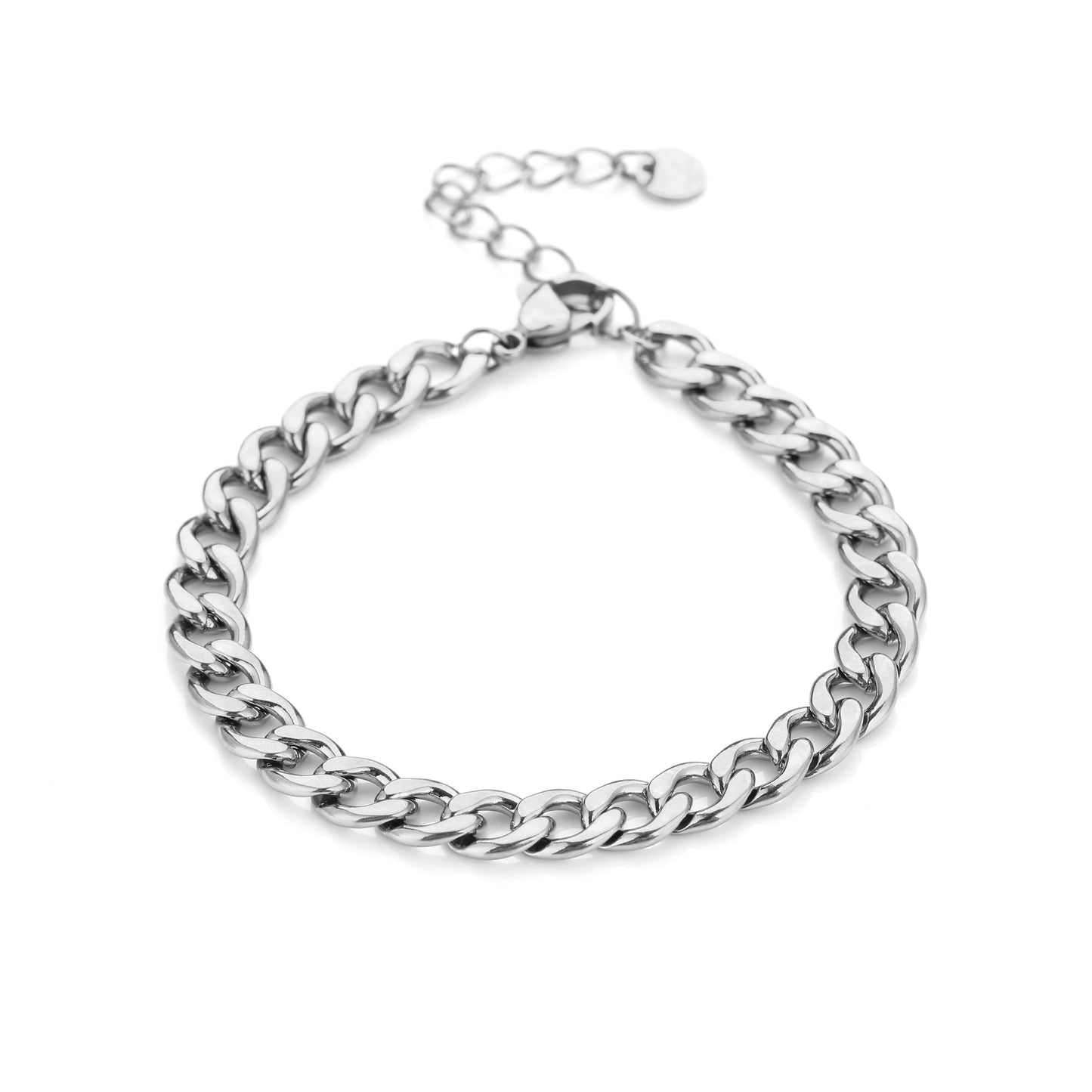 Armband Char zilver