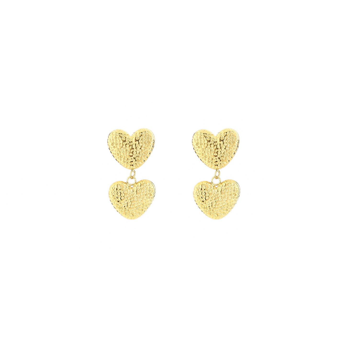 Oorbellen Double goud