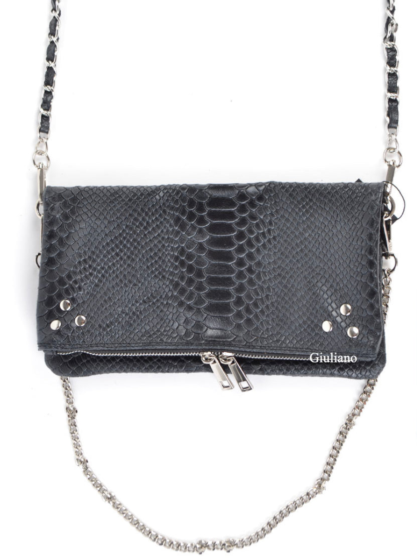 Tass Lott Croco Zwart