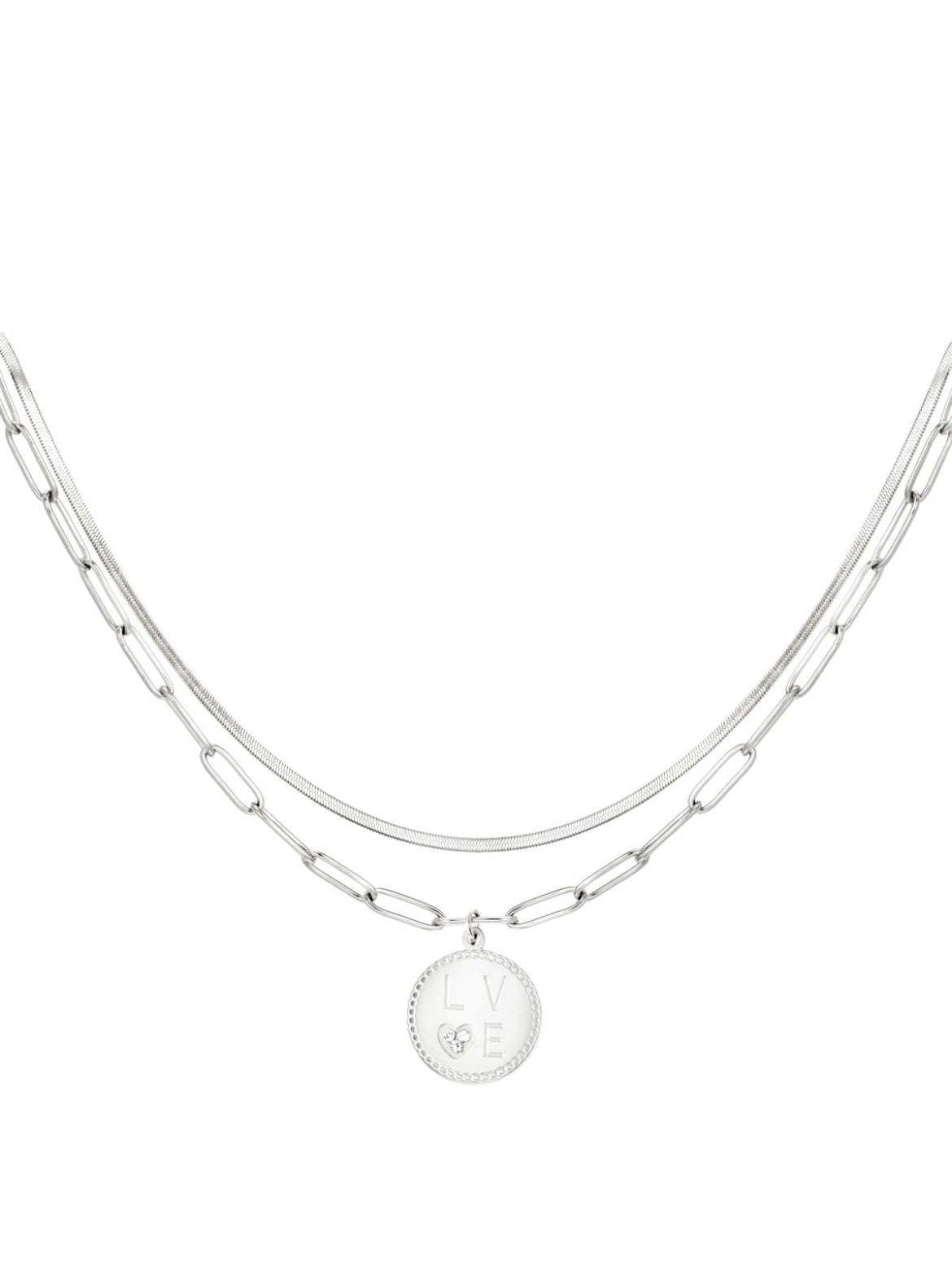 Ketting Janna zilver