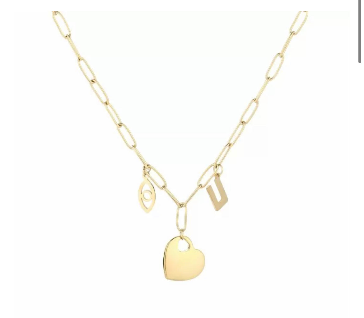 Ketting i love you goud