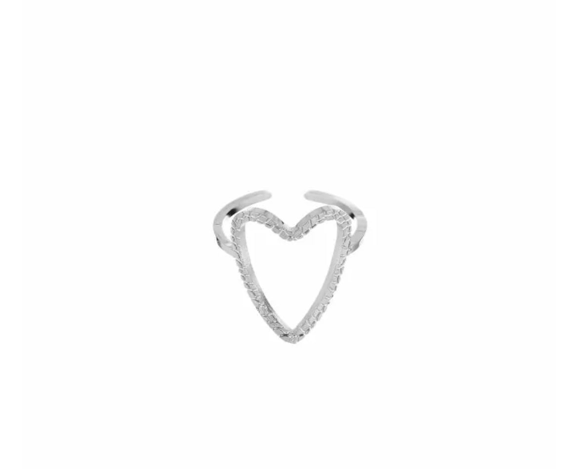 Ring Fleur zilver