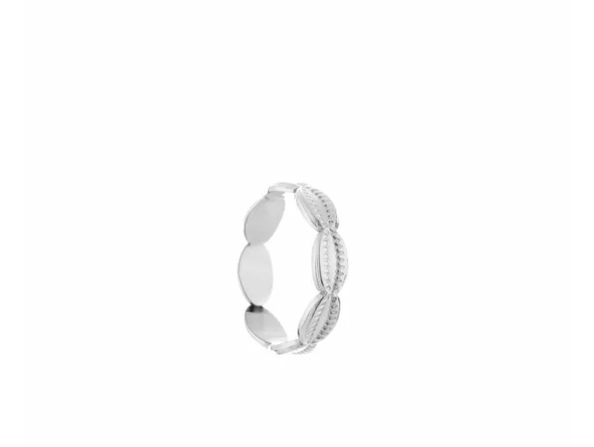 Ring Shell zilver