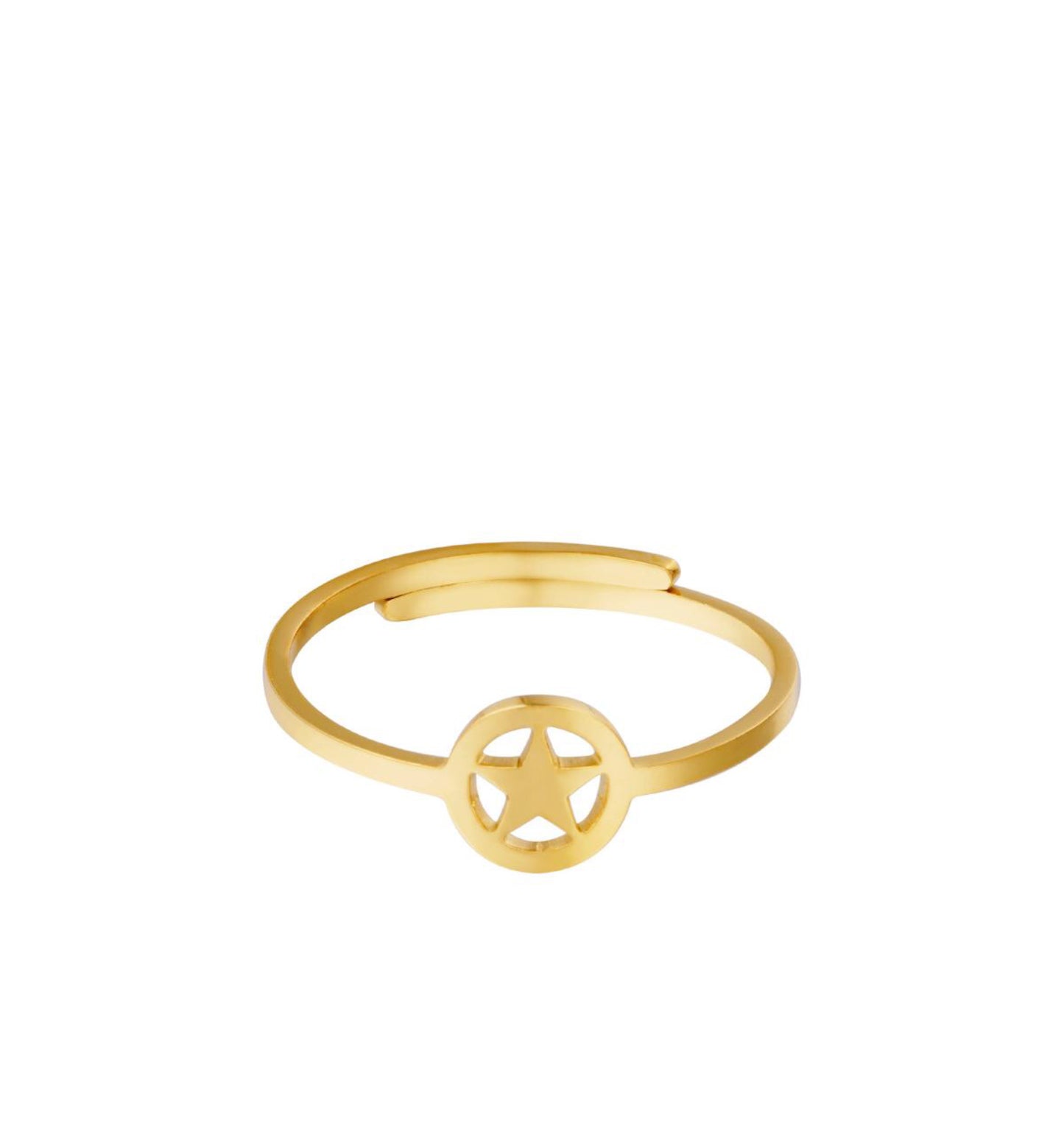 Ring fenne goud