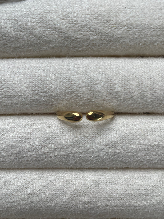 Ring knuffel klein goud