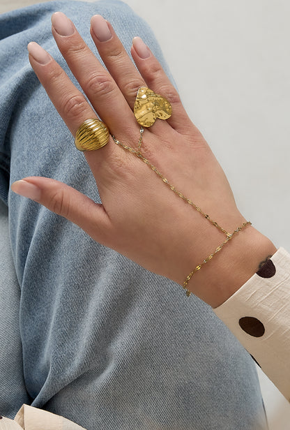 Handchain basic chain goud
