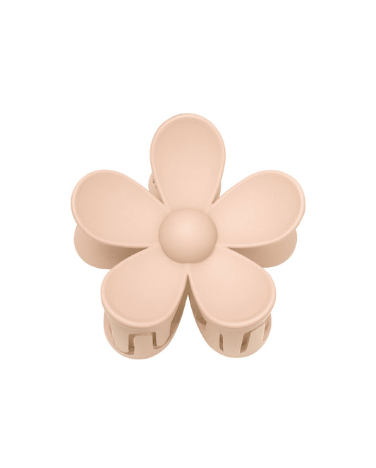 Haarclip bloem Nude