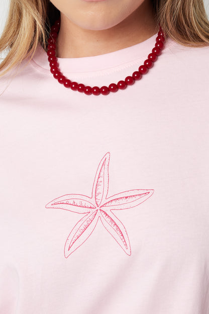 Kralen ketting lila