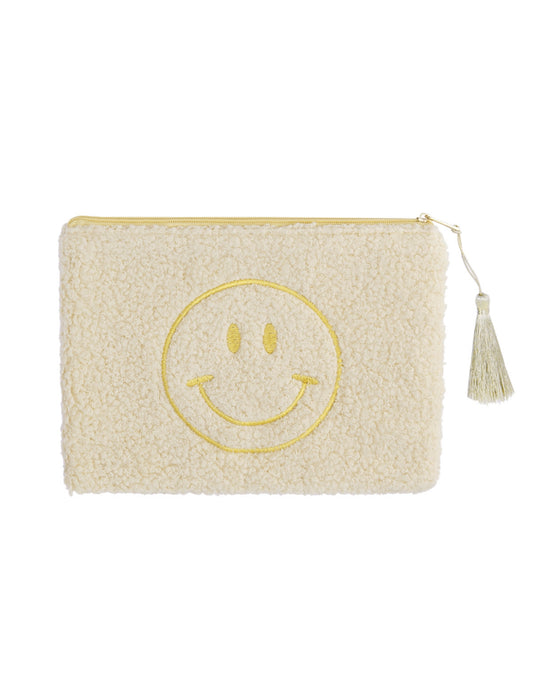 Etui Teddy smiley beige