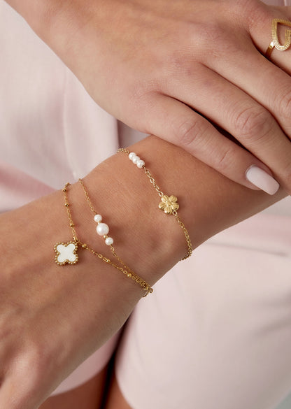 Armband Daisy zilver