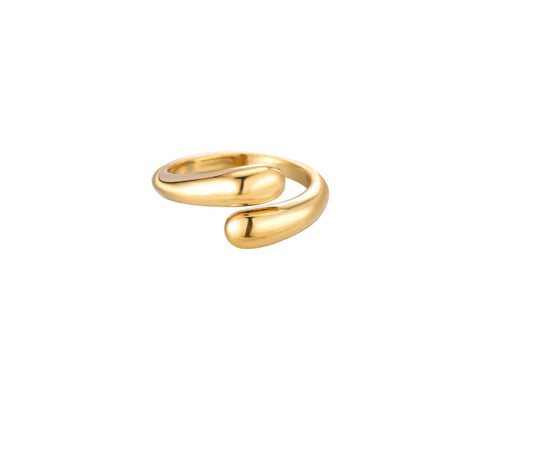 Ring wikkel goud