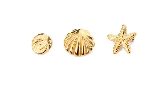LIMITED EDITION: set van 3 broches