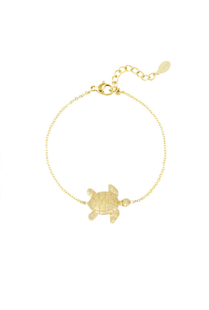 Armband Schildpad goud
