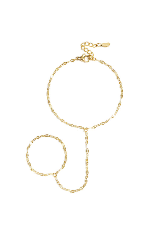 Handchain basic chain goud