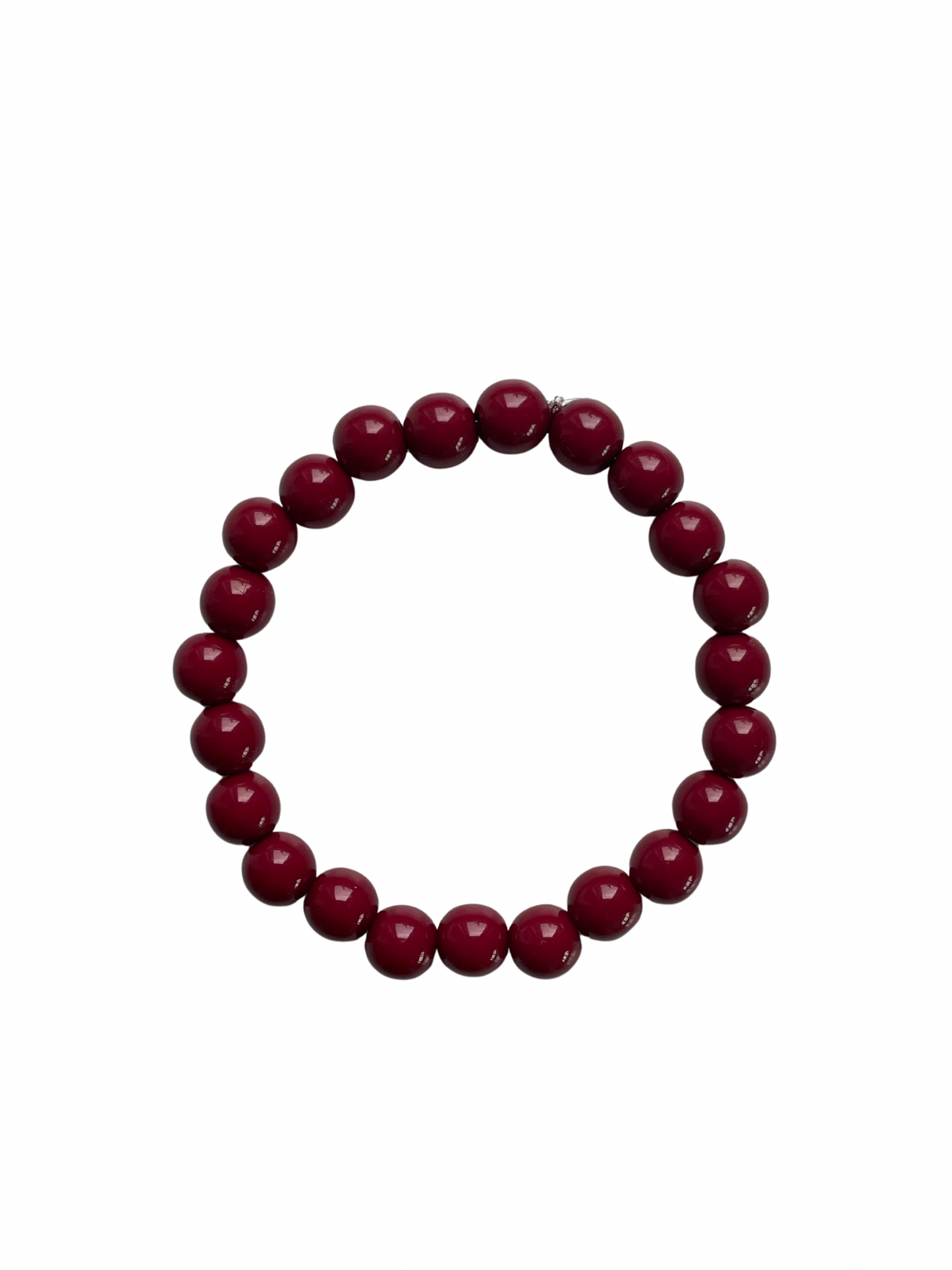 Armband met rode kralen