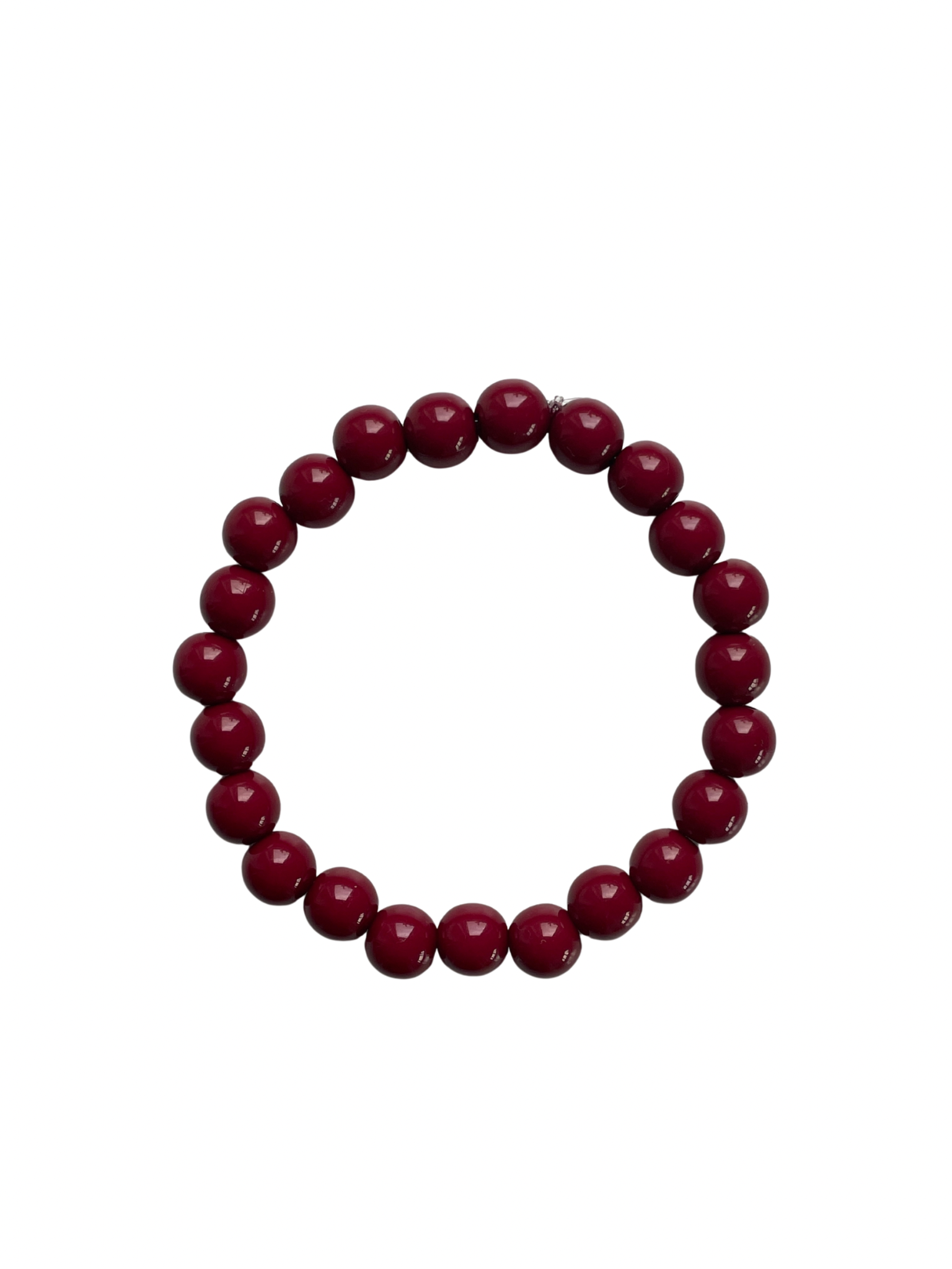 Armband met rode kralen