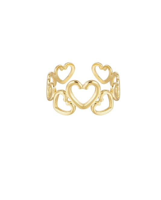 Ring Harley goud