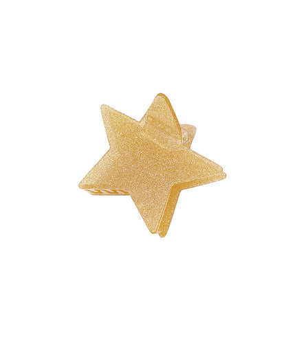 Haarclip Ster goud