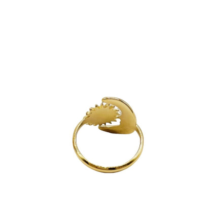 Ring met maan en zon goud