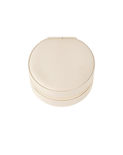 Sieraden doosje beige