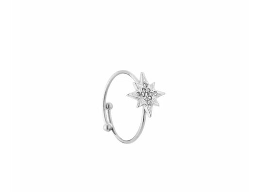 Ring sparkle zilver