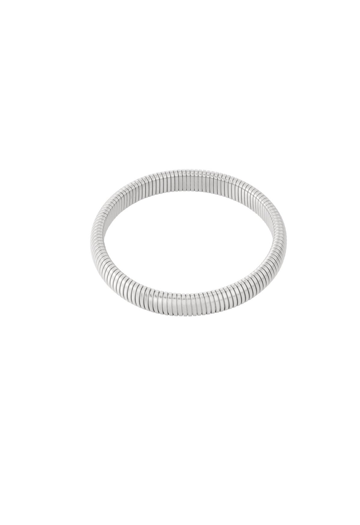Stretch bangle Zilver

