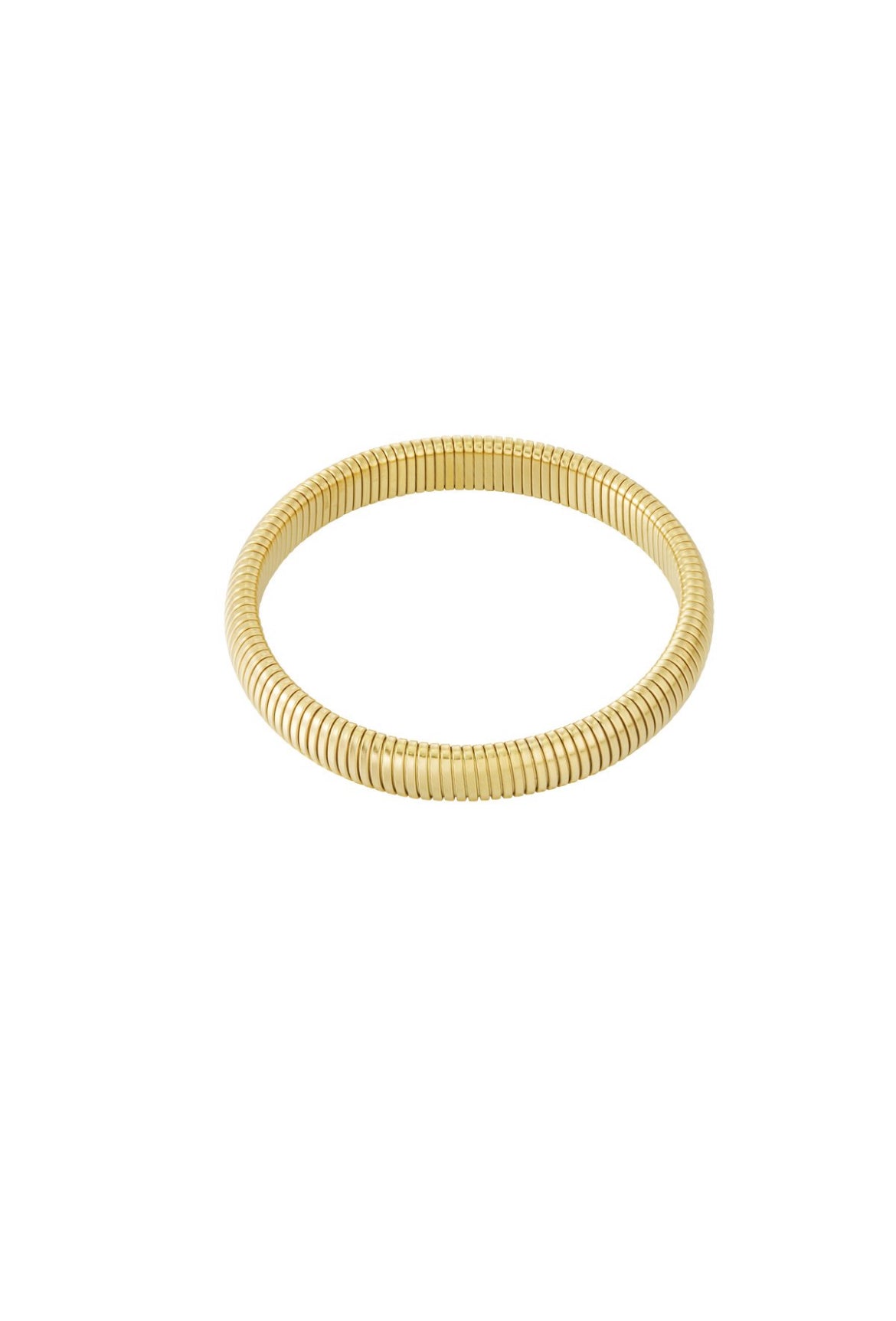 Stretch bangle goud
