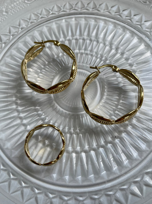 Set Shell goud