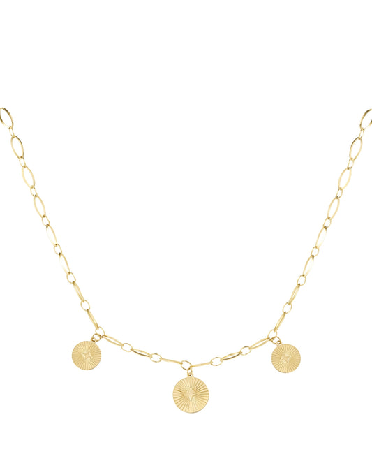 Ketting Jazzy goud