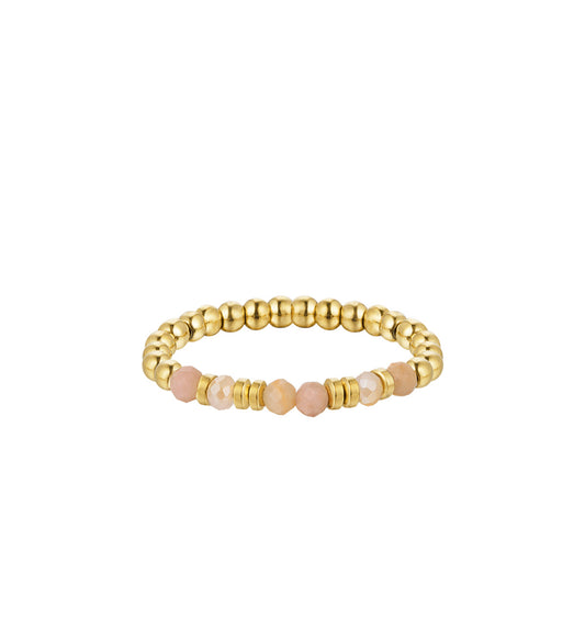 Ring jolien roze