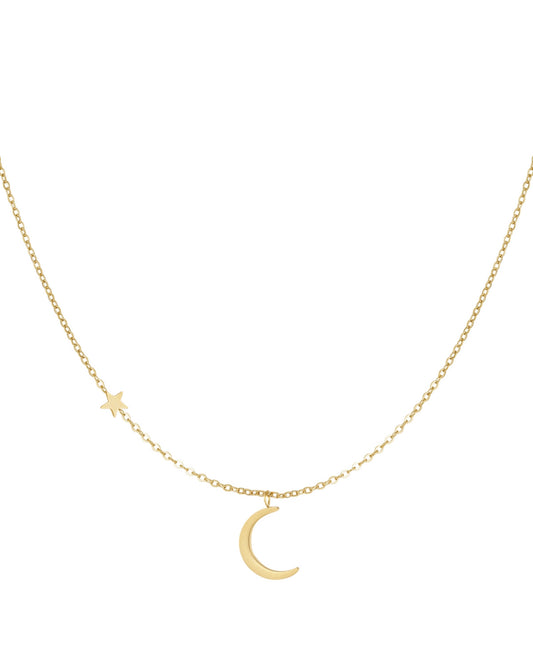 Ketting moonies goud